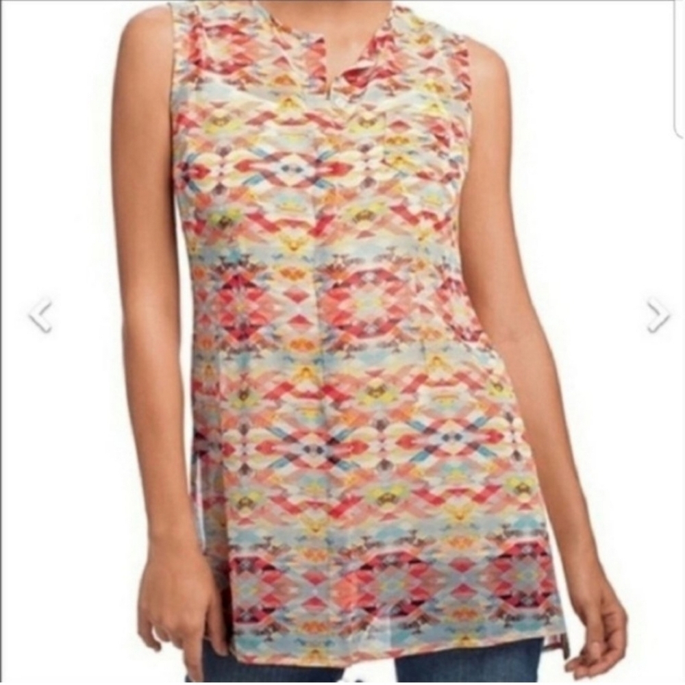 Cabi | #760 Avery Colorful Tank Blouse - Picture 2 of 6